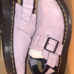 Dr. Martens Lilac Buckle Shoes